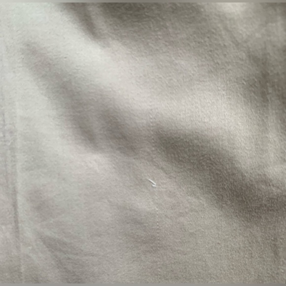 Ann Taylor relaxed stretch casual khaki tan capri pants cotton/spandex size 12 - Picture 6 of 6